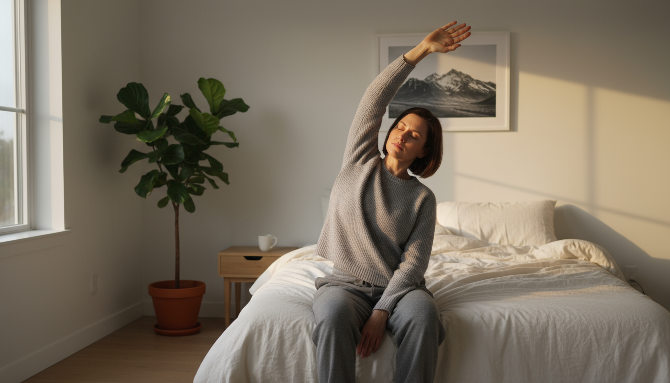 A vibrant bowl of fresh fruit, including apples, bananas, and oranges, is prominently displayed on a clean kitchen counter, serving as a healthy snack