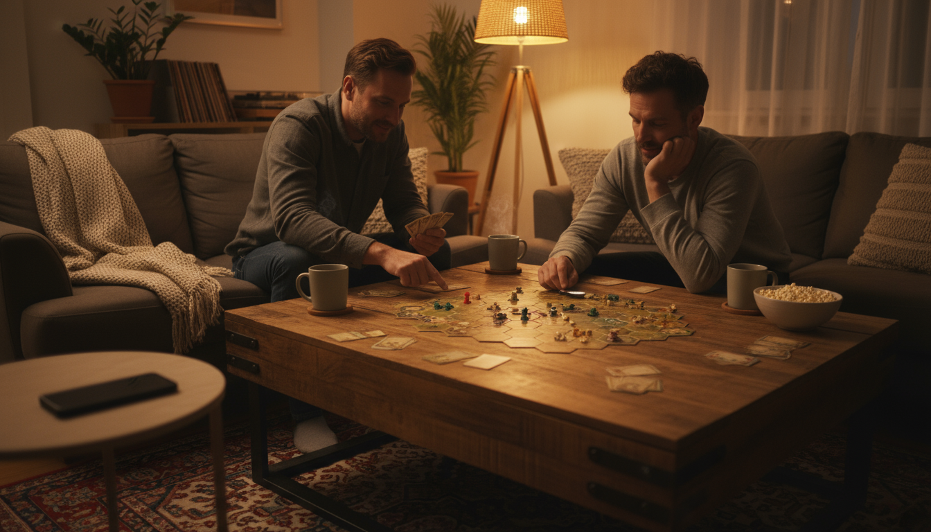 A professional on a modern city street, intently using their smartphone for navigation, consciously alternating gaze between screen and landmarks.