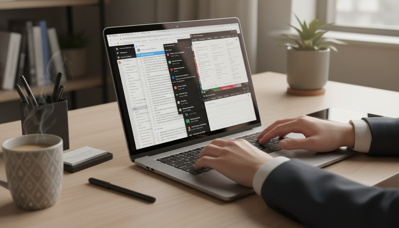 Hands pouring water from a glass carafe into a glass, in a sunlit, minimalist kitchen, emphasizing a screen-free, restorative break.