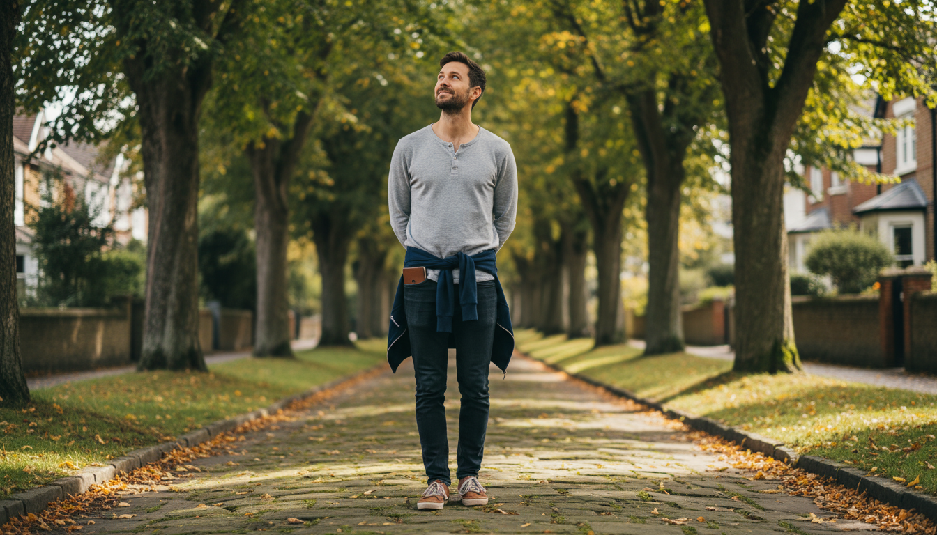 Over-the-shoulder view of a person at a light wood desk, looking at a notepad with handwritten time audit entries next to an open laptop.