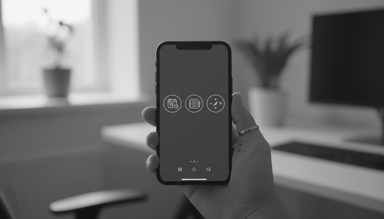 A person in a bright, minimalist living room reads a physical book with a serene expression, enjoying a quiet, digital-free moment.