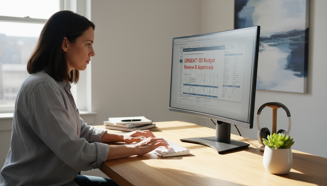 Close-up of hands expertly pressing Ctrl/Cmd and C, V, X keys on a modern keyboard on a clean, minimalist desk.