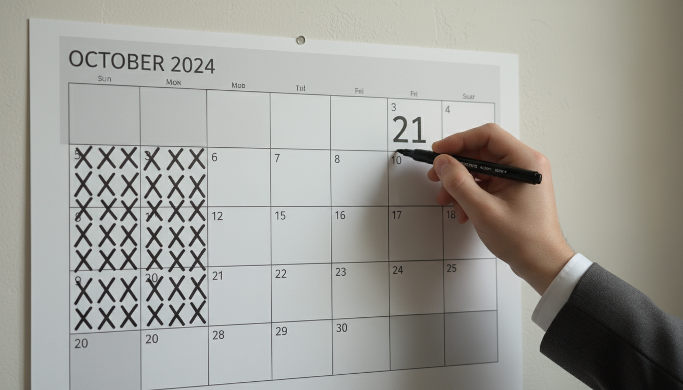 Hands tracing a habit loop diagram in a minimalist notebook on a clean wooden desk, illuminated by natural light, symbolizing understanding.