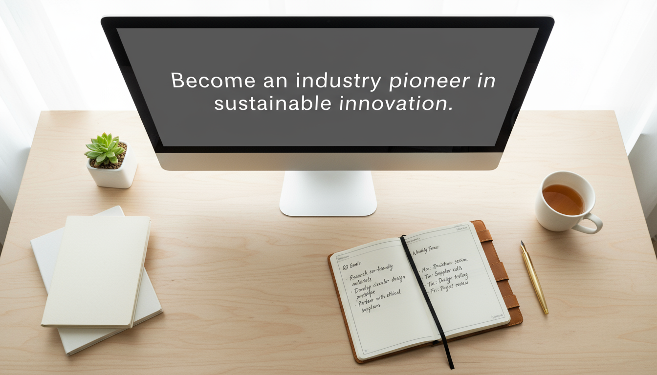 Man focused on a laptop screen displaying data analysis code, with an open notebook and mug on an organized wooden desk.