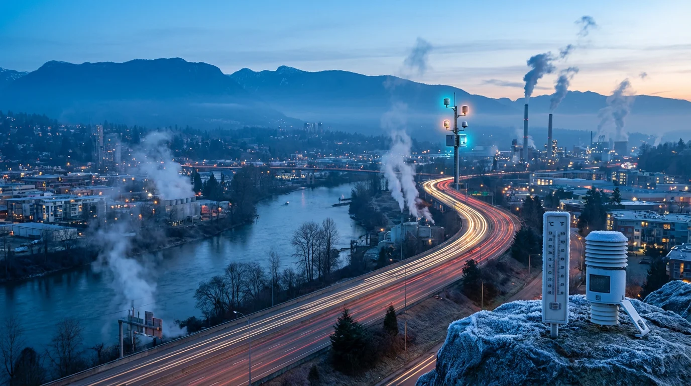 Air Quality and Temperature illustration