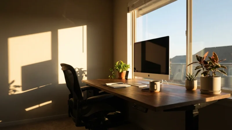 Creating a Sanctuary: Designing a Home Workspace for Peak Productivity - guide