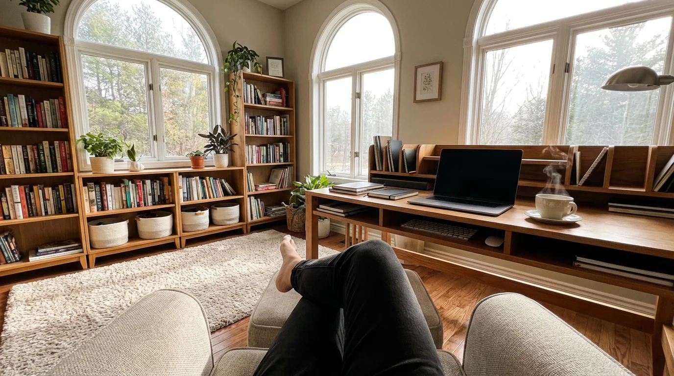 Defining Your Ideal Workspace: More Than Just a Desk illustration