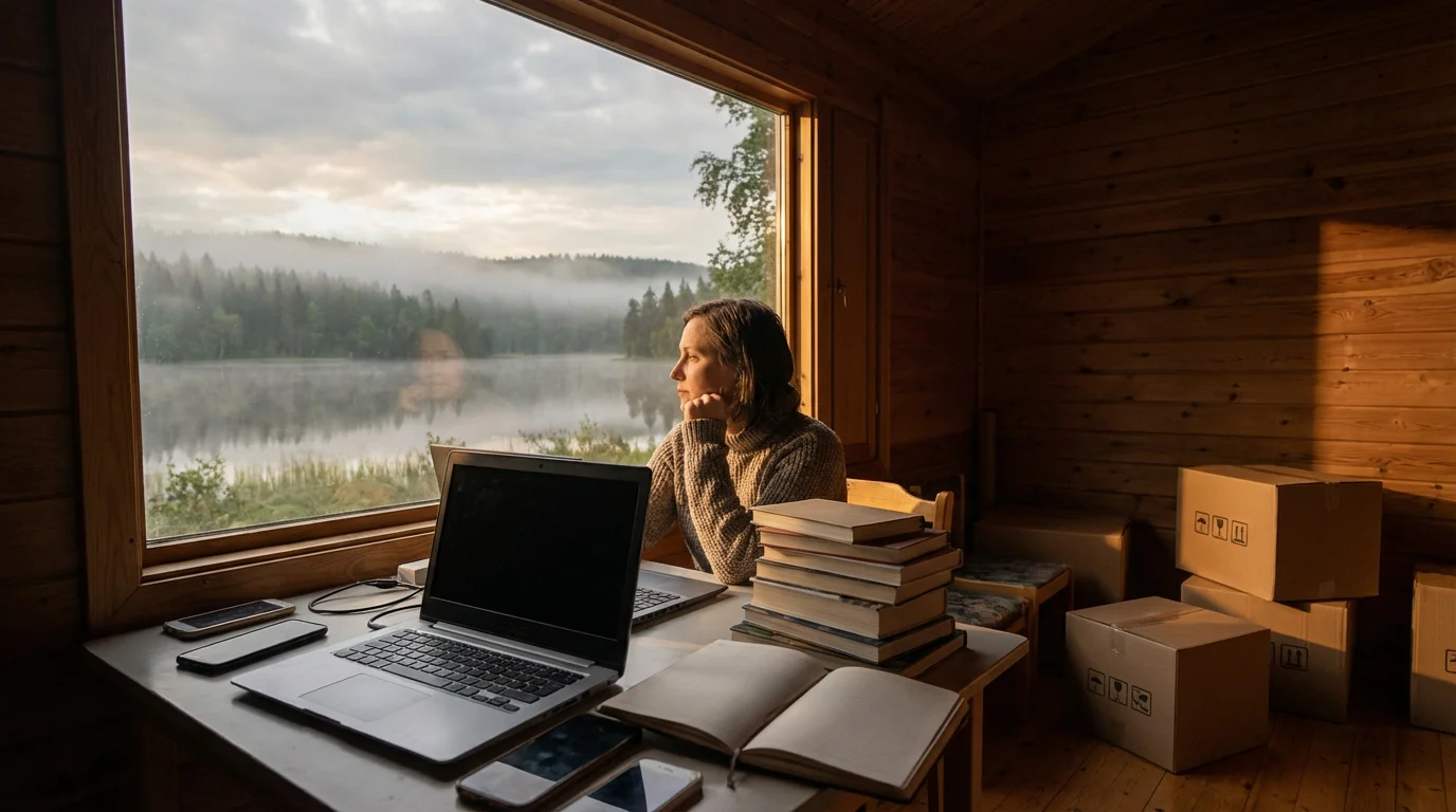 Digital Decluttering for Mental Clarity illustration