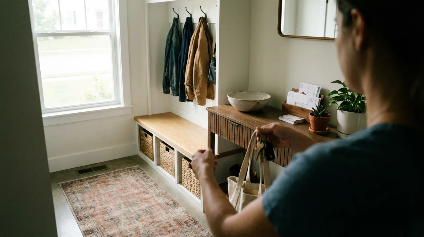 Example: The Entryway Drop Zone illustration