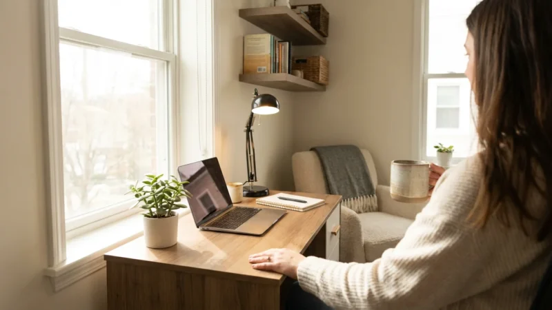 How to Design a “Productivity Corner” in a Small Apartment - guide