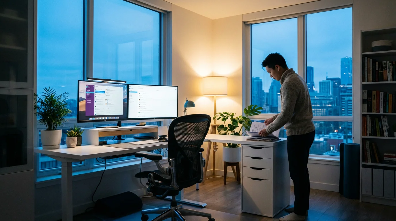 Maintaining Your Optimal Workspace: A Continuous Process illustration