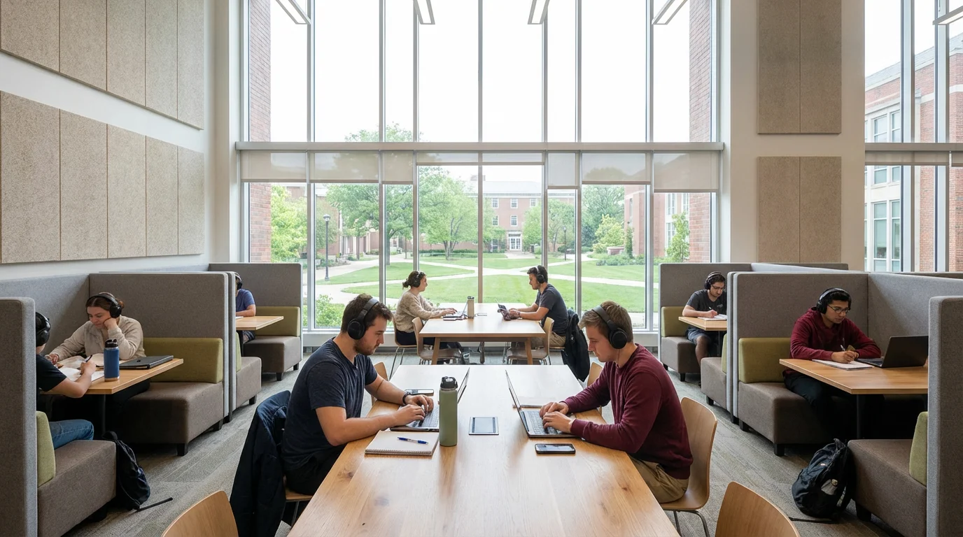 Managing Sound for Concentration illustration