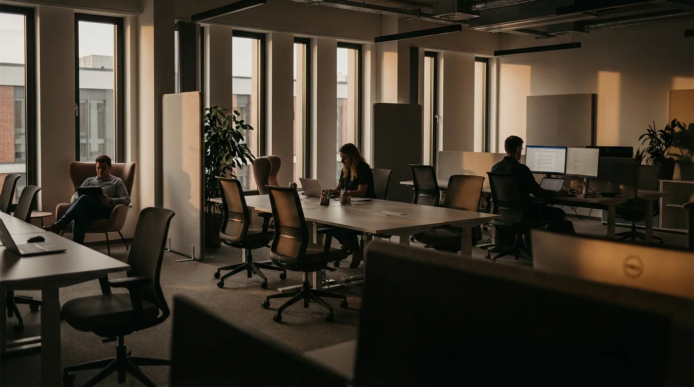 Office and Hybrid Environments illustration