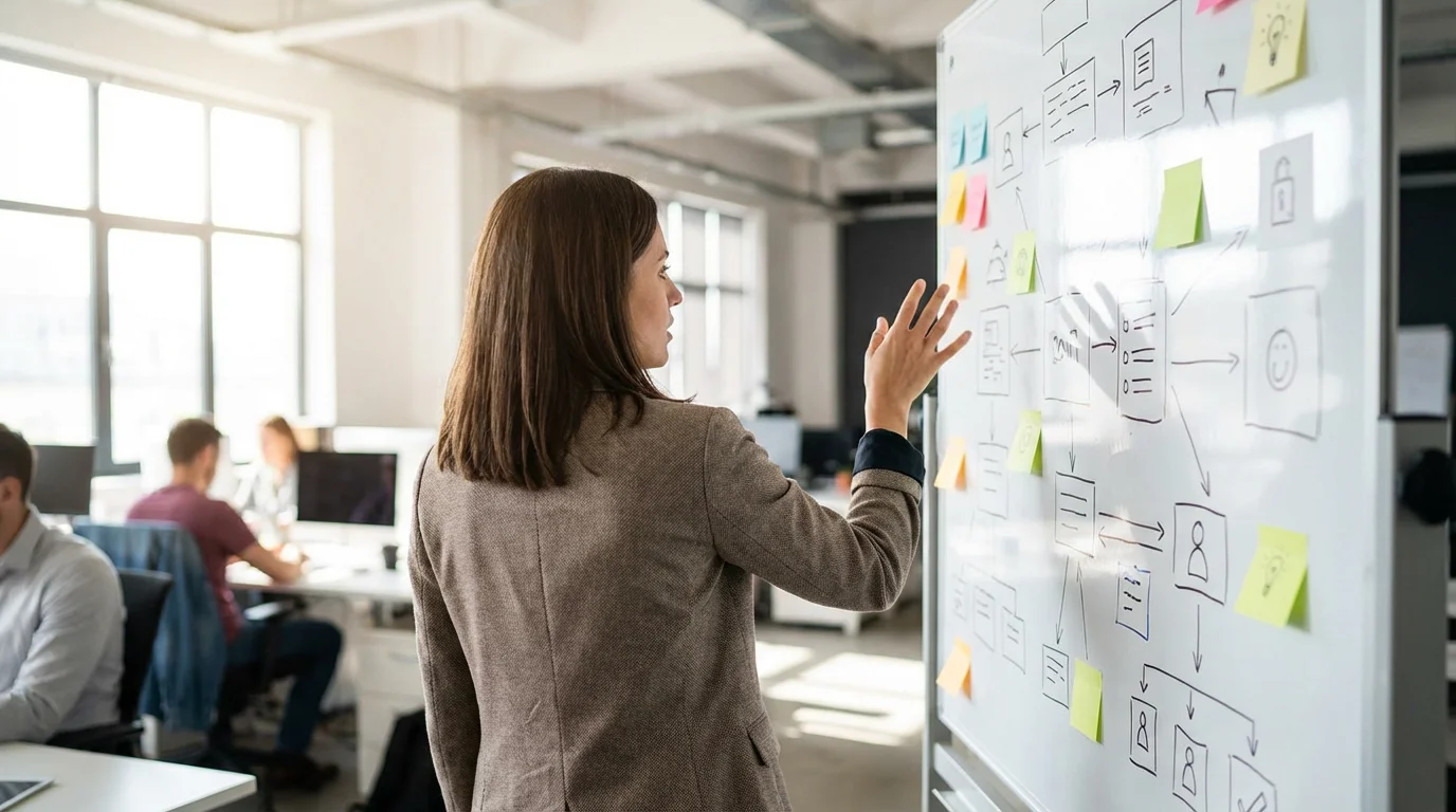 Real-World Scenarios: Visual Cues for Busy Professionals illustration