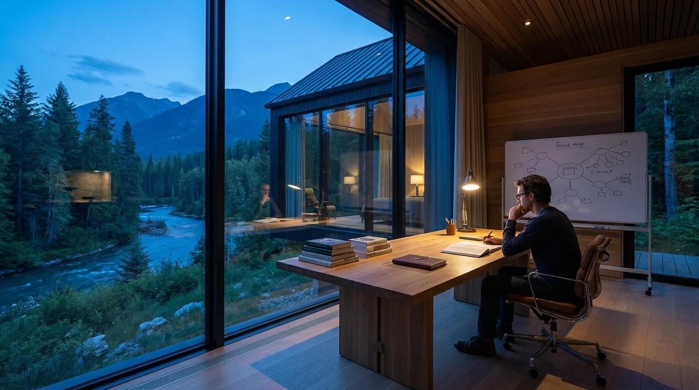 Strategic Habits for Enhanced Focus illustration