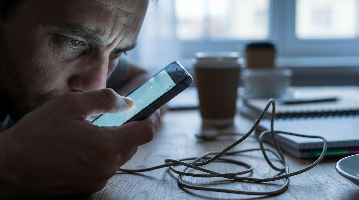 The Impact of Unchecked Digital Habits illustration