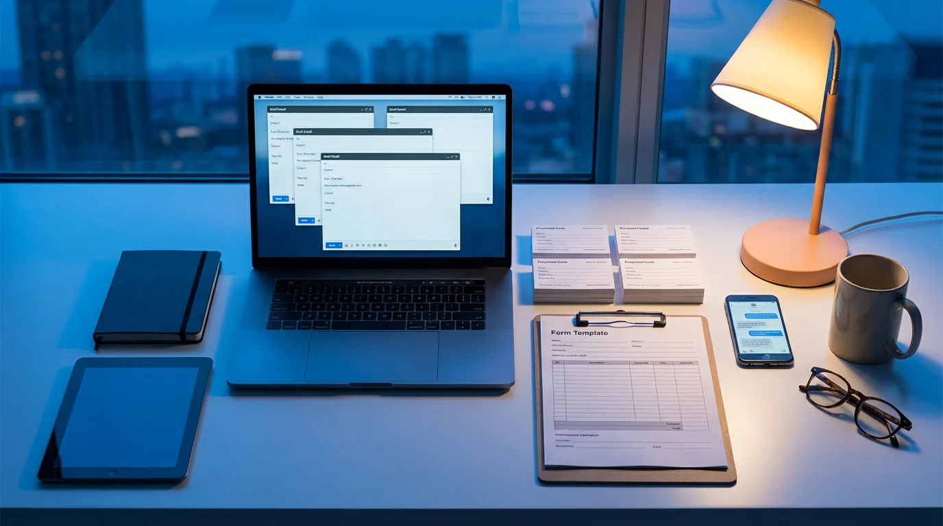 Use Templates for Frequent Responses illustration