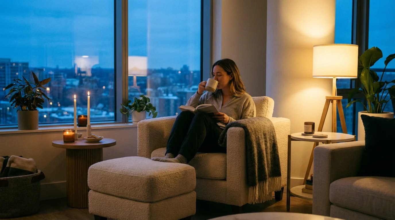 A 10-Minute Evening Wind-Down illustration