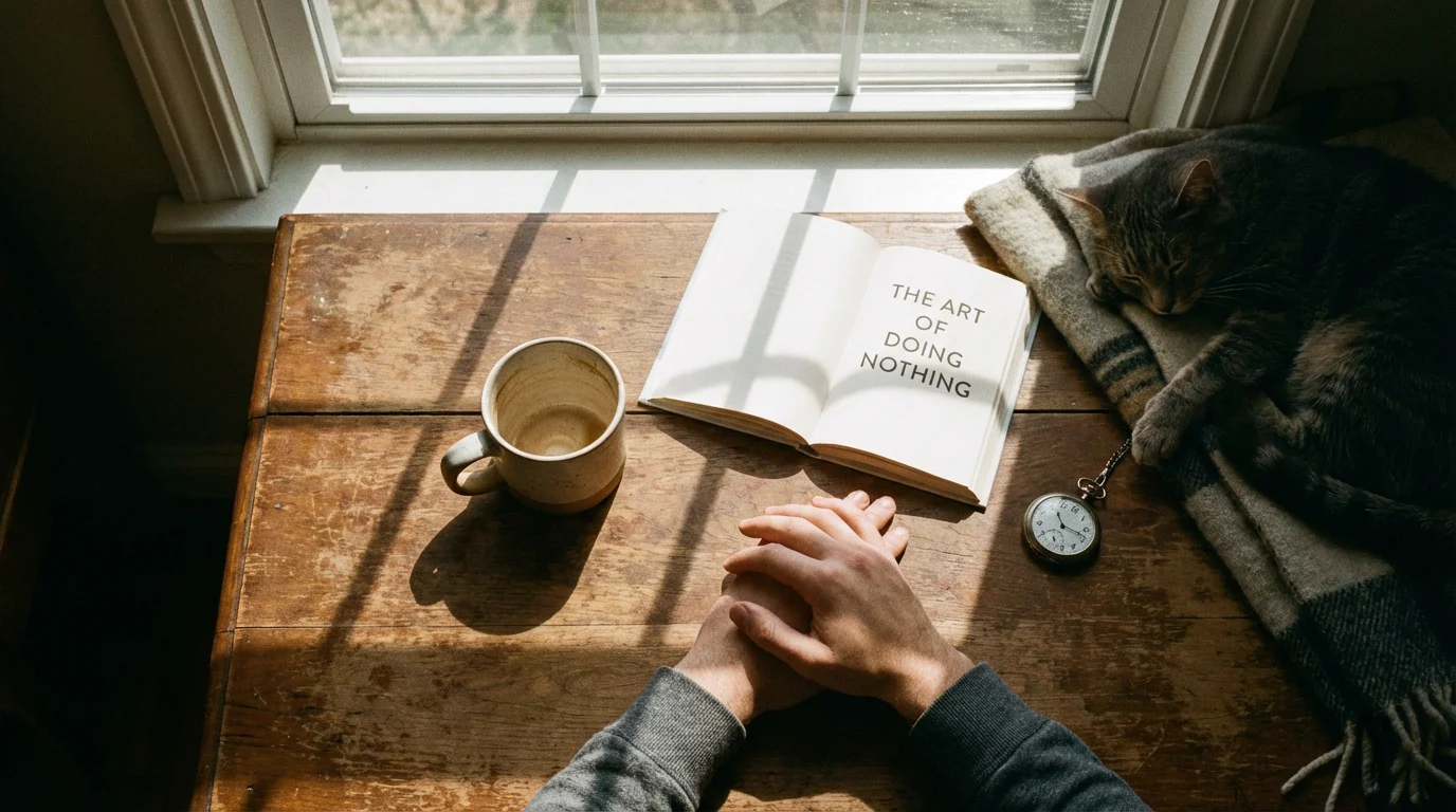 Break Hygiene: The Art of Doing Nothing (10–15 Minutes) illustration