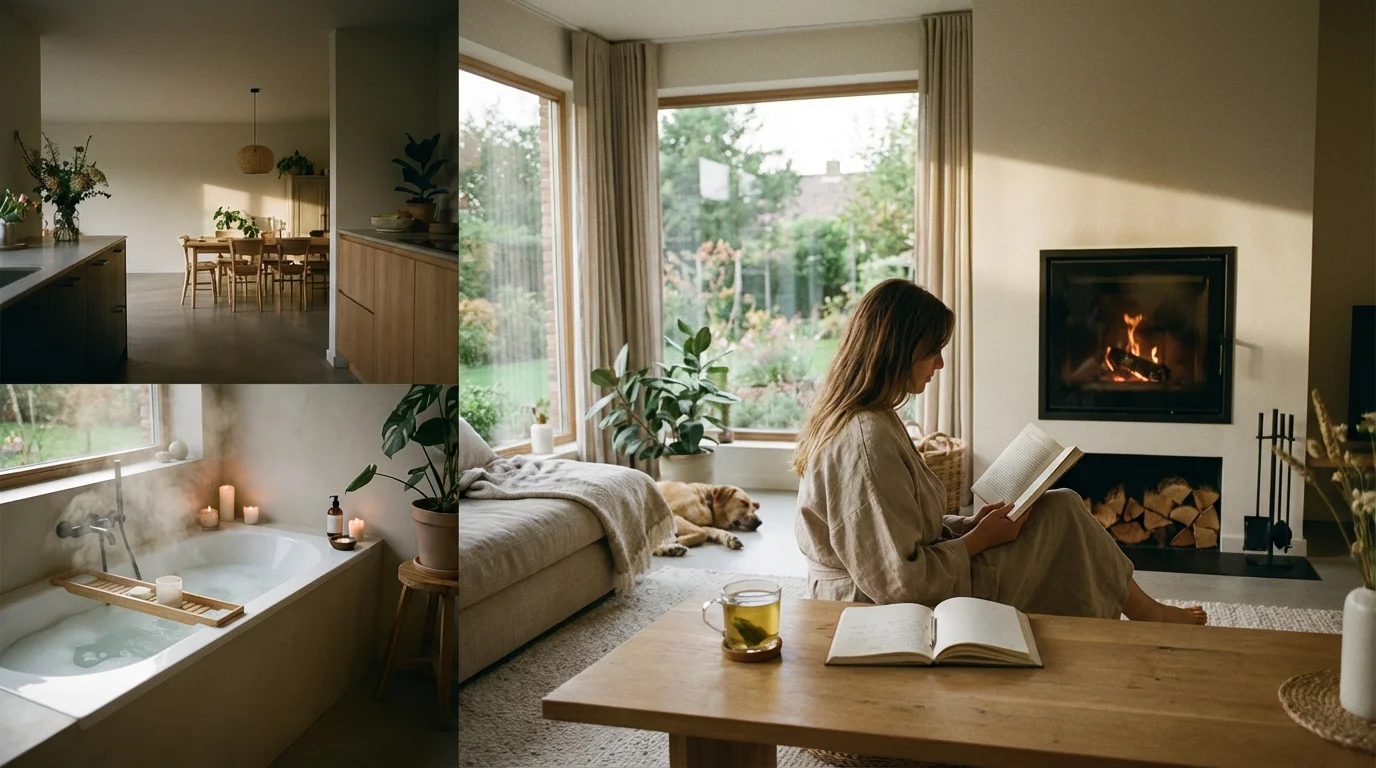 Crafting a Sleep-Friendly Evening Ritual illustration