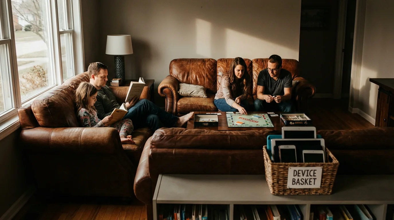 Create Screen-Free Zones and Times illustration