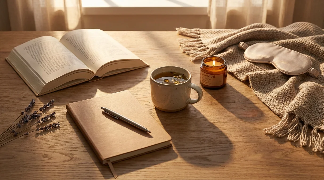 Cultivate Sleep-Friendly Evenings illustration