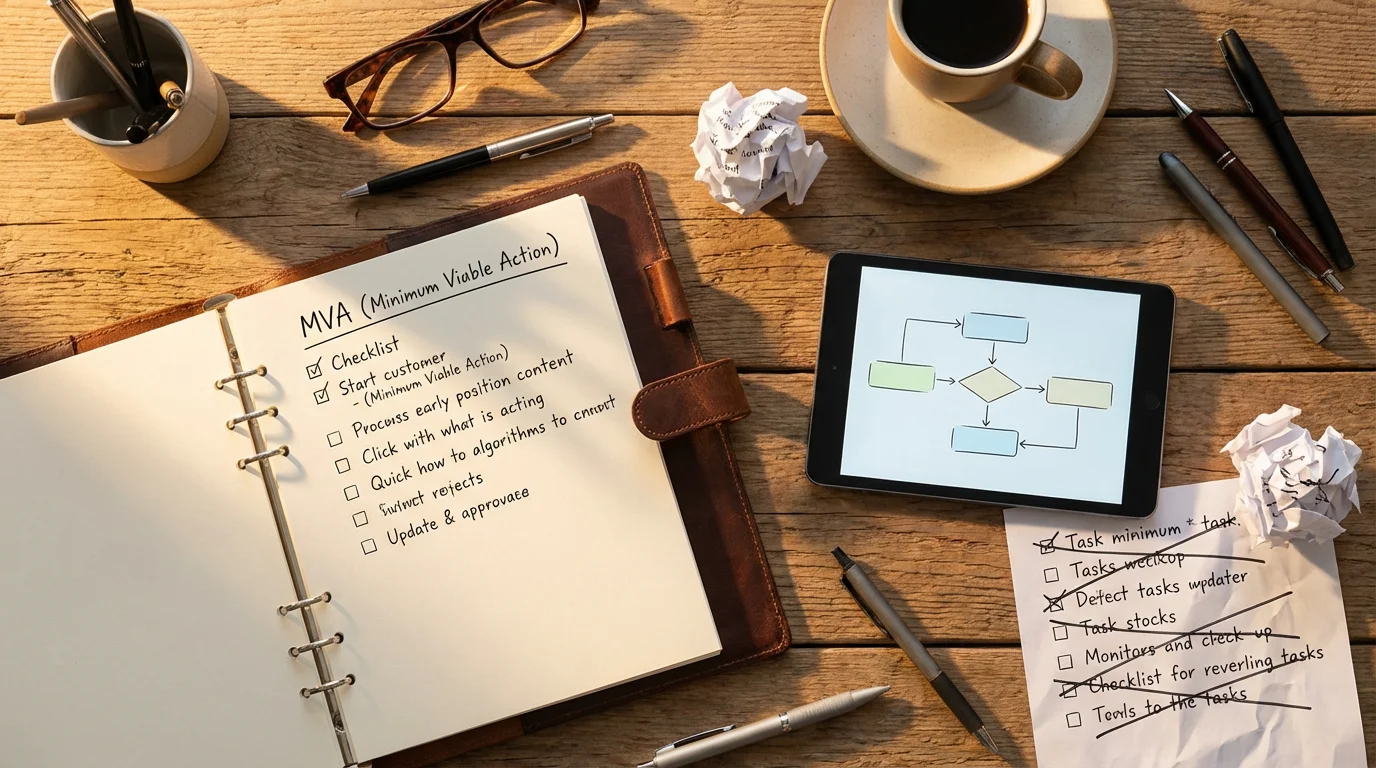 Define Your Minimum Viable Action illustration