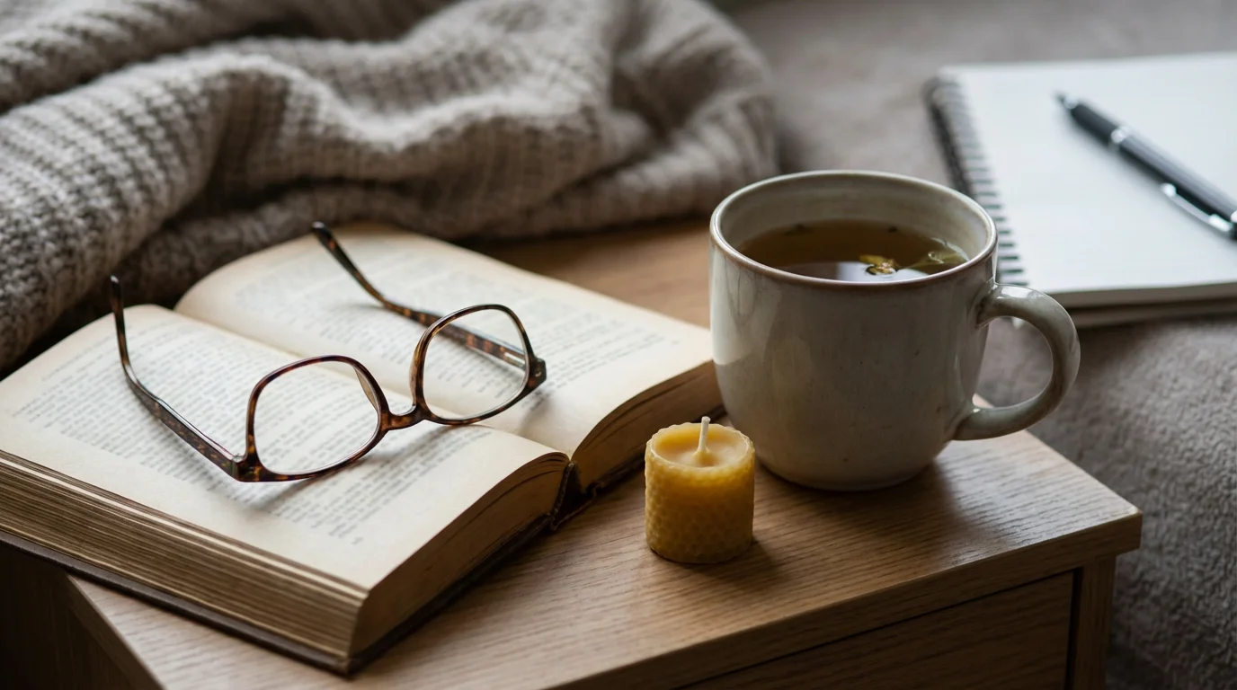 Engineer a Sleep-Friendly Evening Routine illustration