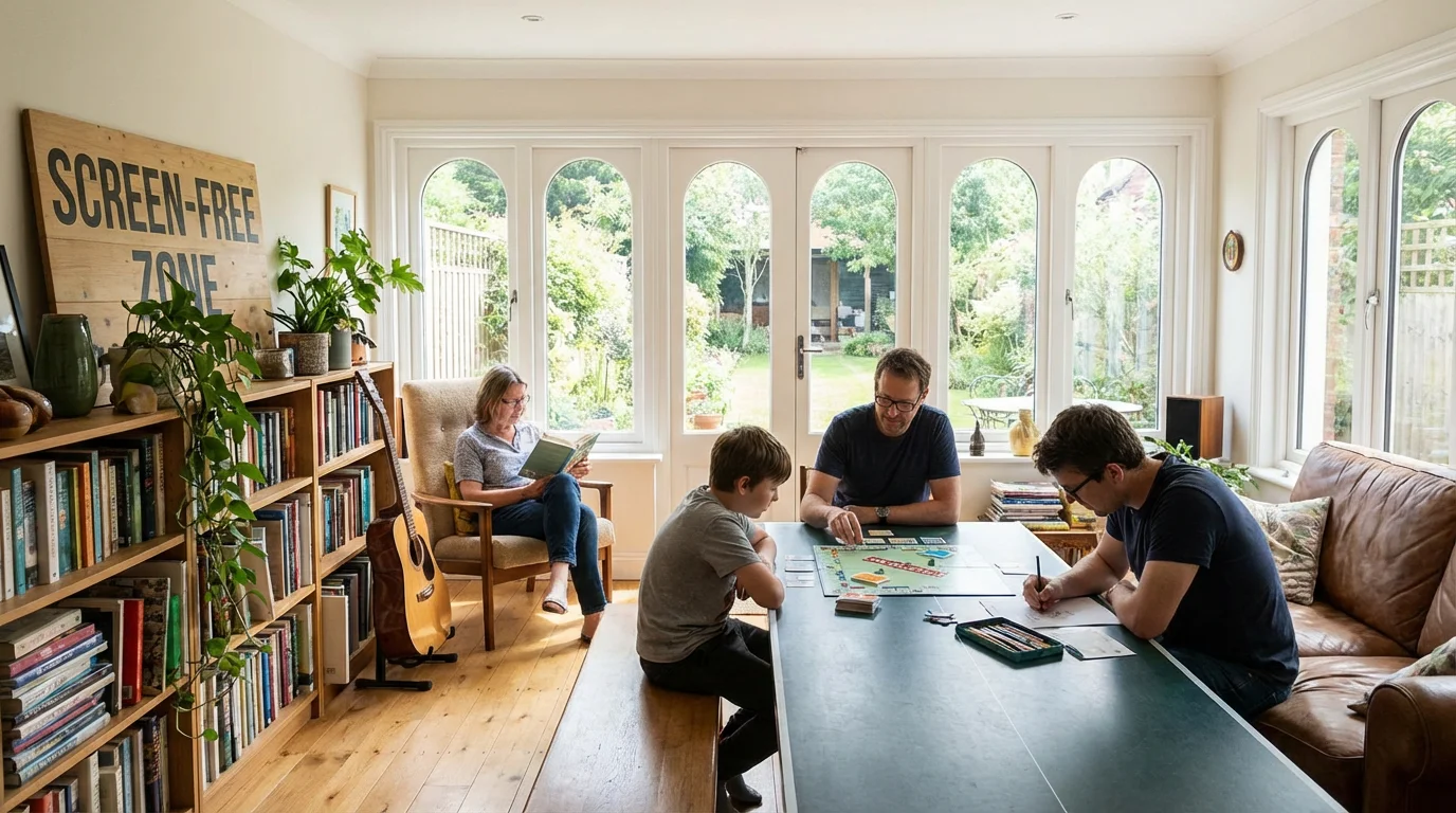 Establish Screen-Free Zones illustration