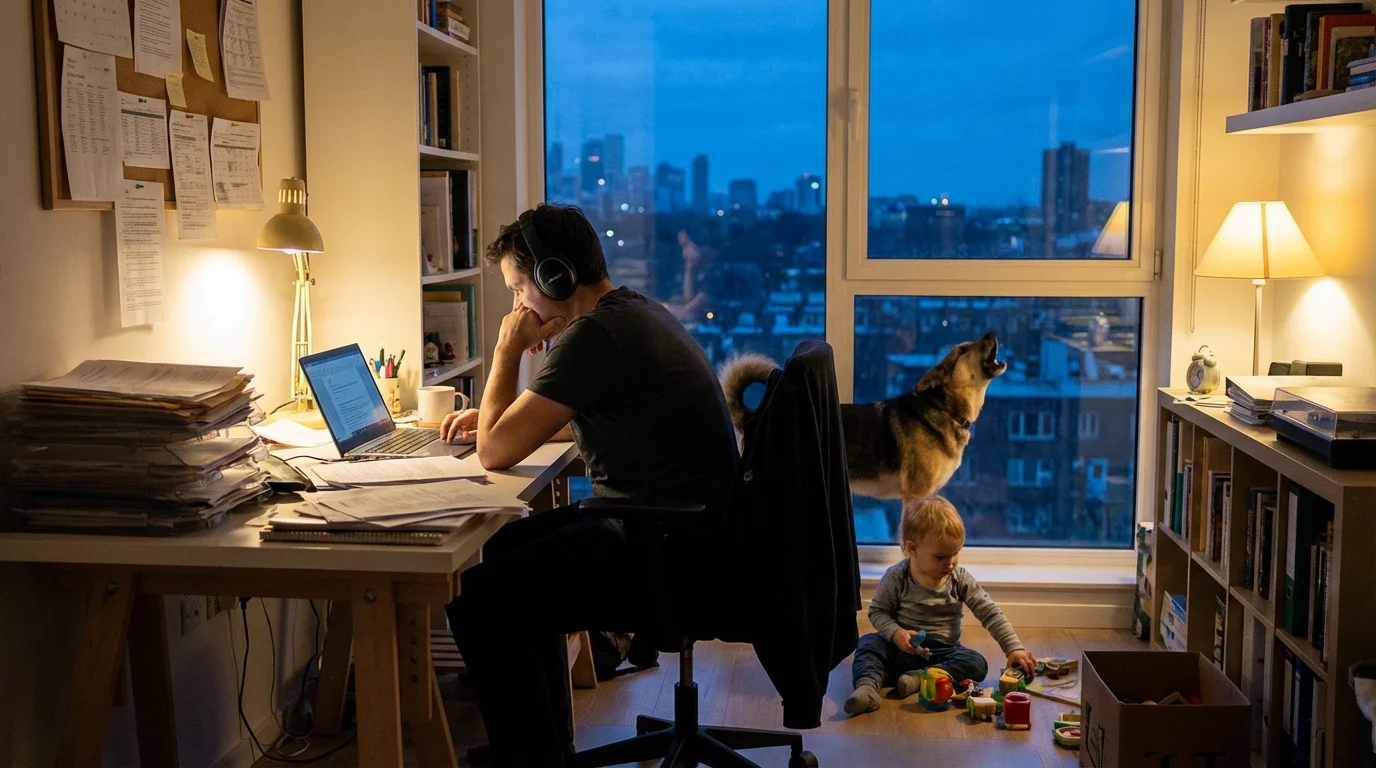 Example 2: The Noisy Home Office illustration