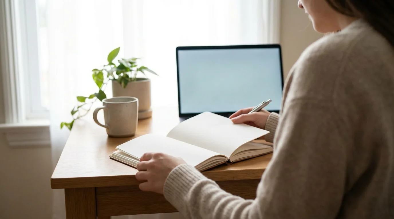 How to Reset Without Shame illustration