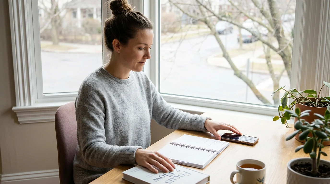 Managing FOMO (Fear of Missing Out) illustration