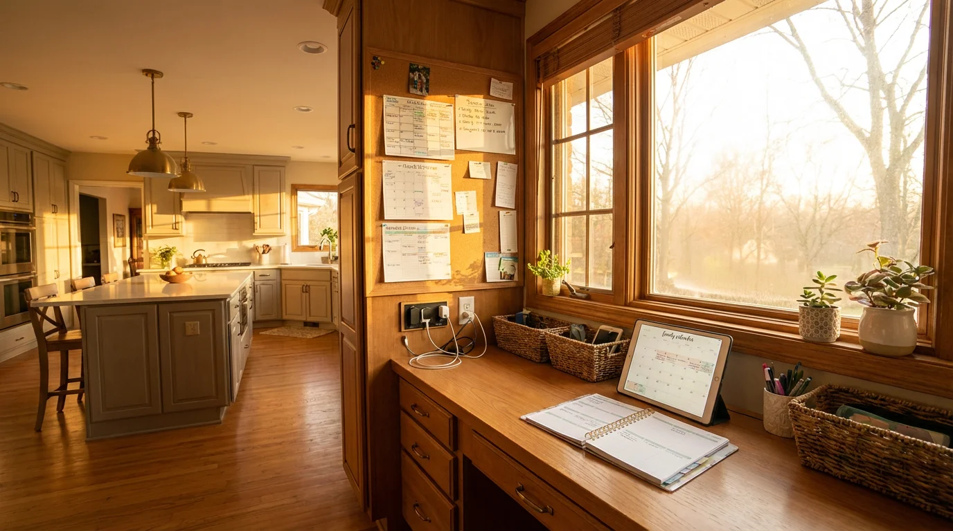 Mini Makeover 2: The Kitchen Command Center illustration