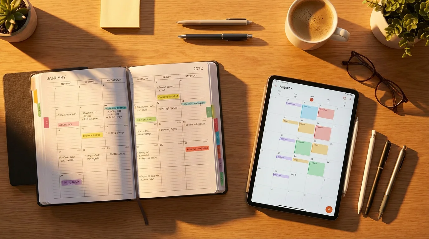 Optimizing Your Calendar illustration