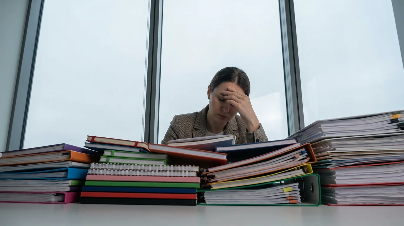 Perfectionism Leading to Overwhelm illustration