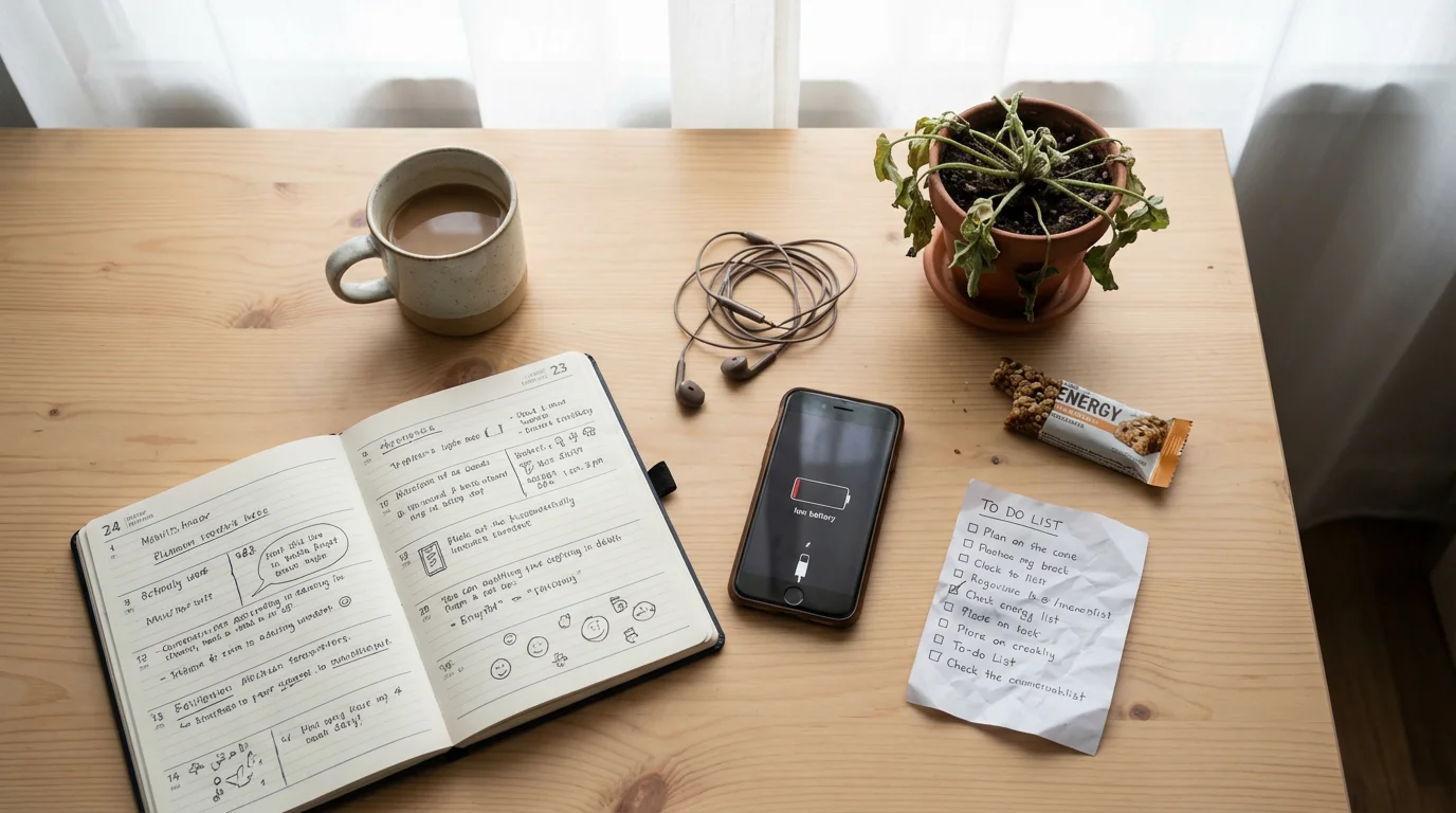 Recognize Energy Drains illustration