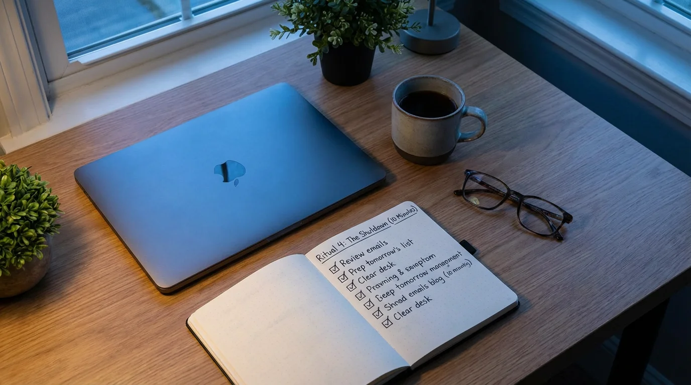 Ritual 4: The Shutdown (10 Minutes) illustration