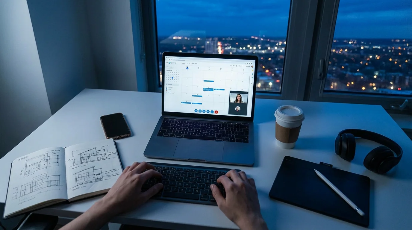 Scenario 1: Maria, The Hybrid Professional illustration