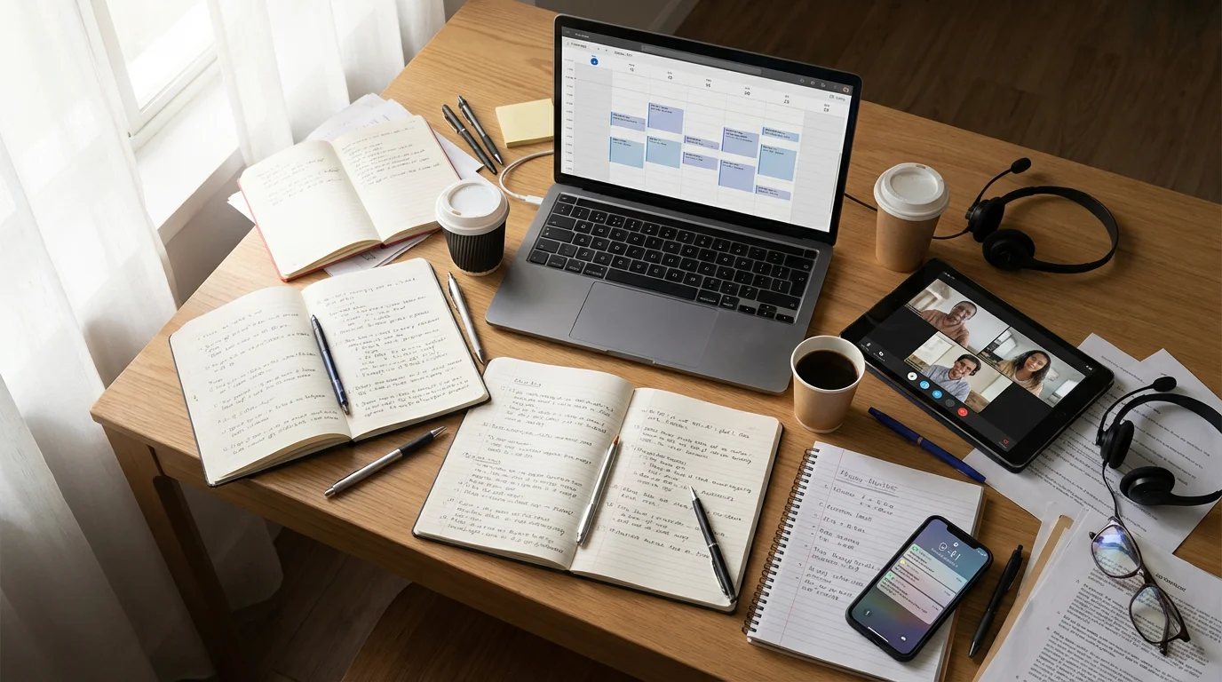 Scenario 1: The Busy Manager Drowning in Meetings illustration