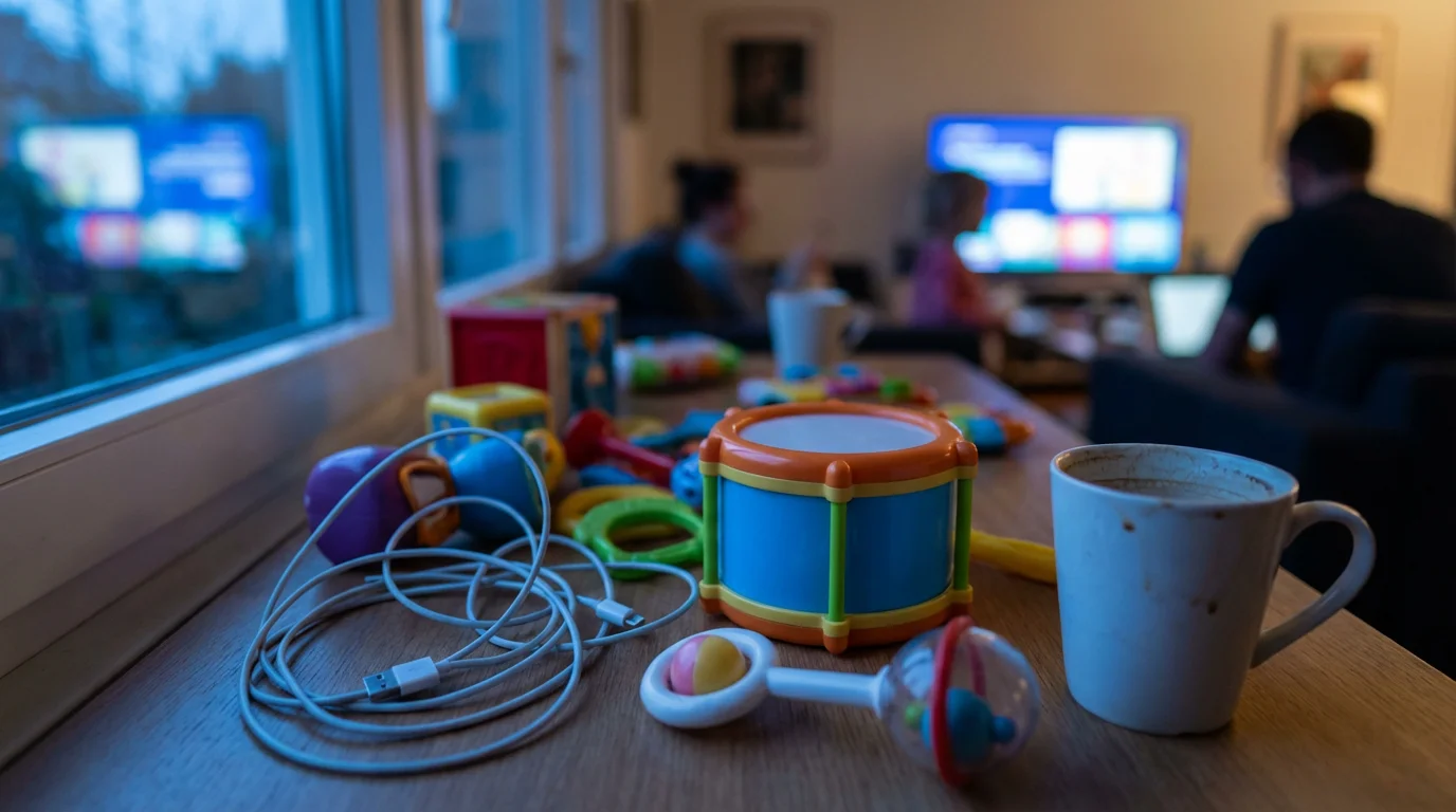 Scenario 2: The Noisy Home Environment illustration