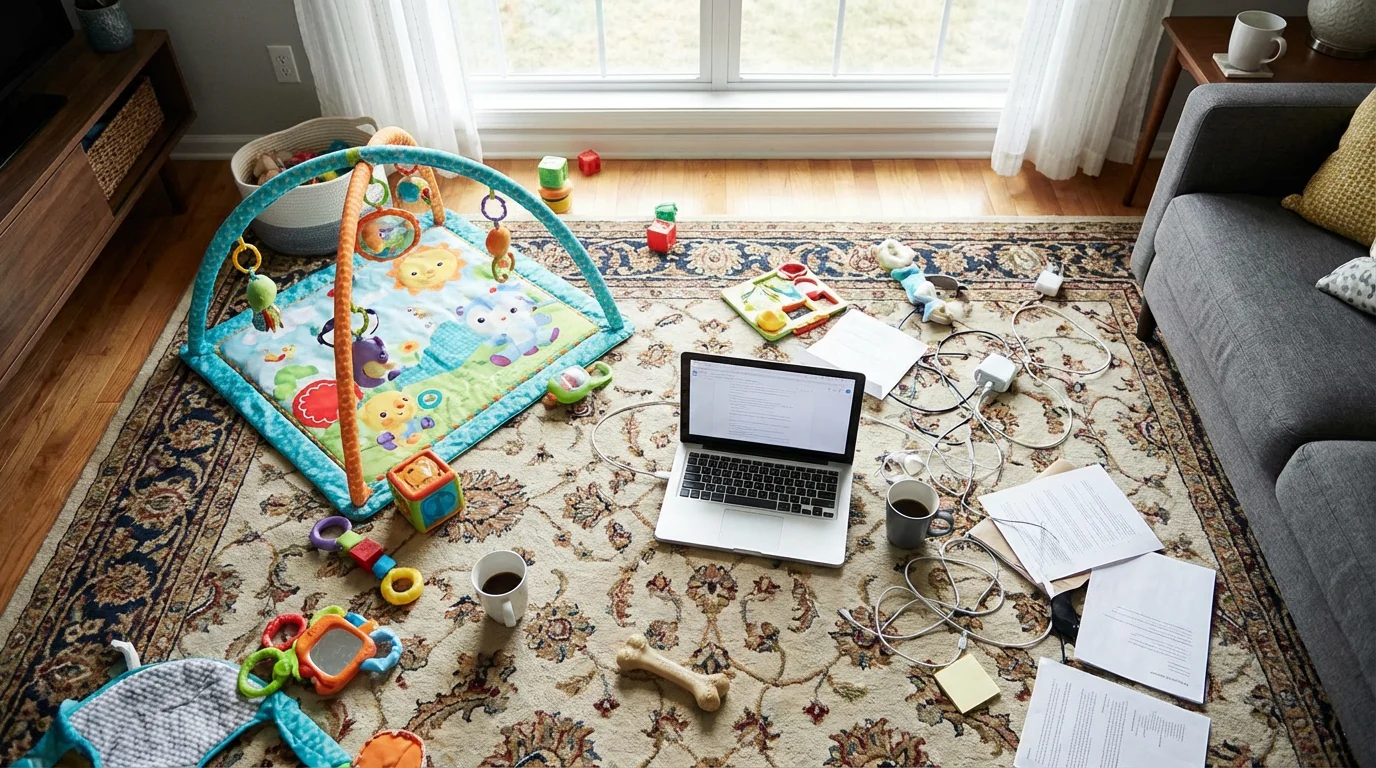 Scenario 2: The Noisy Home Environment illustration