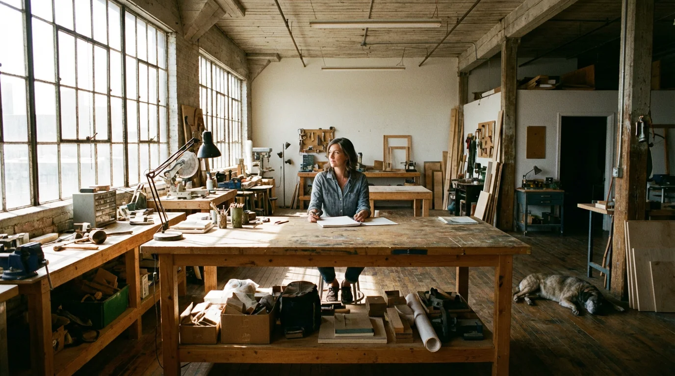 Scenario 2: The Solo Maker Facing a Blank Page illustration