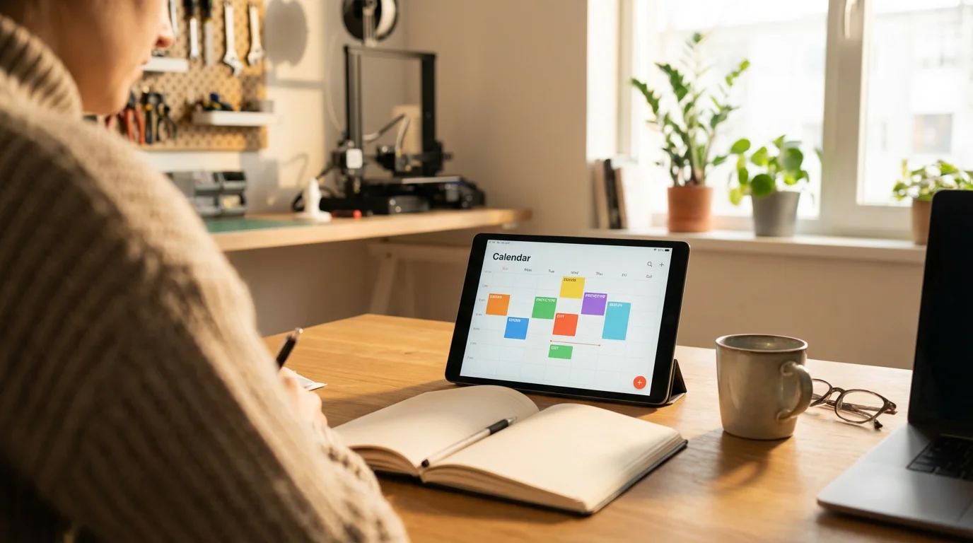 Scenario 2: The Solo Maker’s Schedule illustration