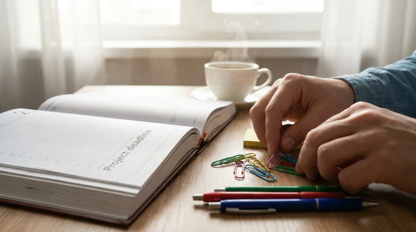 The Danger of “Productivity Procrastination” illustration