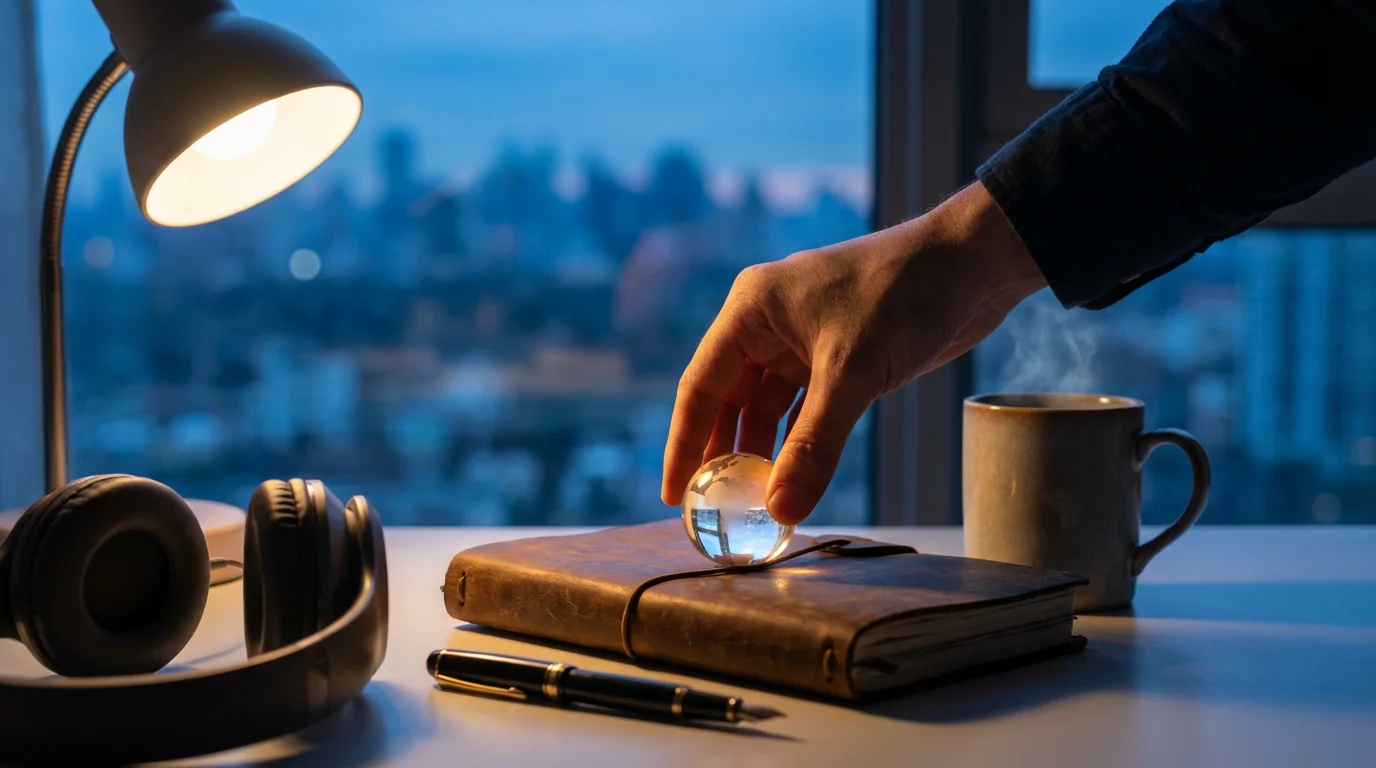 The Deep-Work Entry Ritual: Creating a Bubble of Focus (1–2 Minutes) illustration