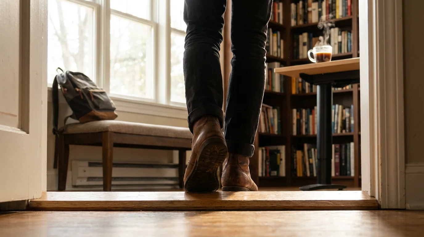 The Deep Work Entry Ritual: Crossing the Threshold illustration