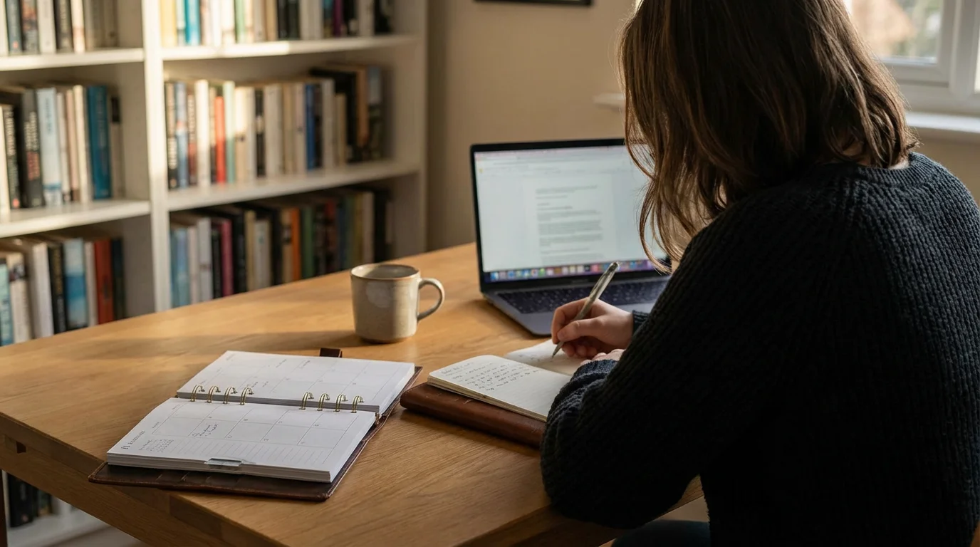 The Evening Ritual: Setting the Stage for Success illustration