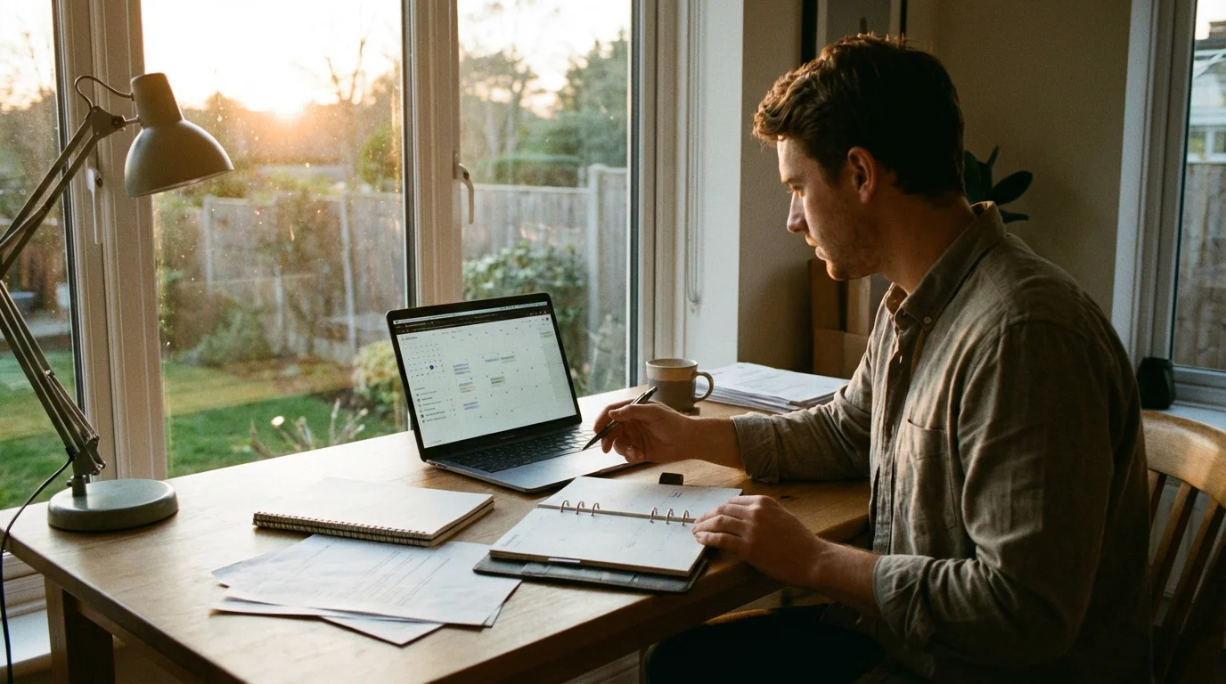 The Mechanics of a Weekly Review illustration