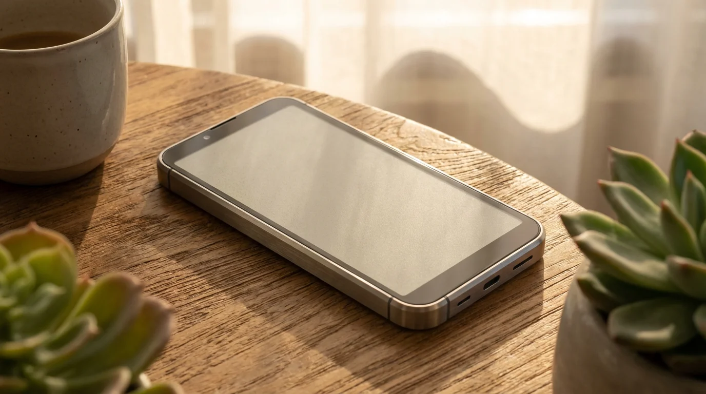 The One-Screen Phone: Your Digital Declutter illustration