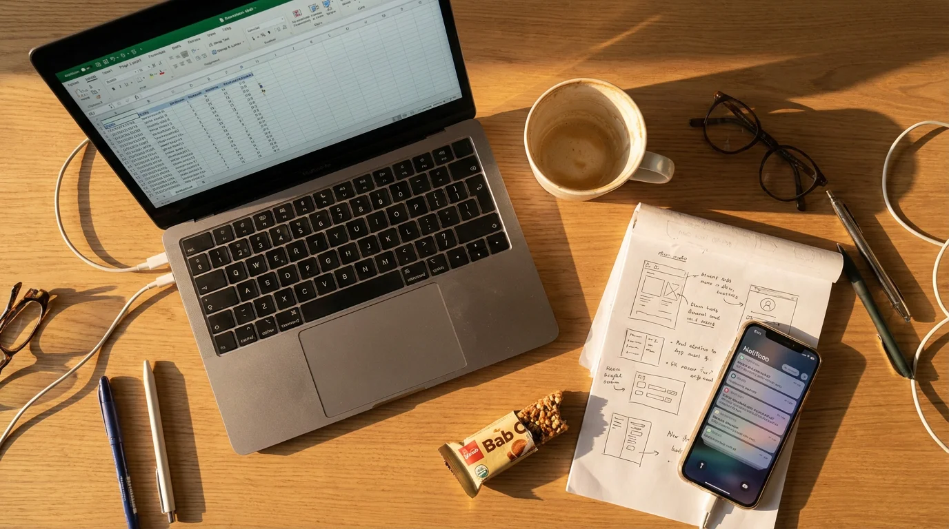 Trying to Power Through Without Breaks illustration